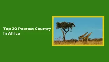 Top 20 Poorest Country in Africa 