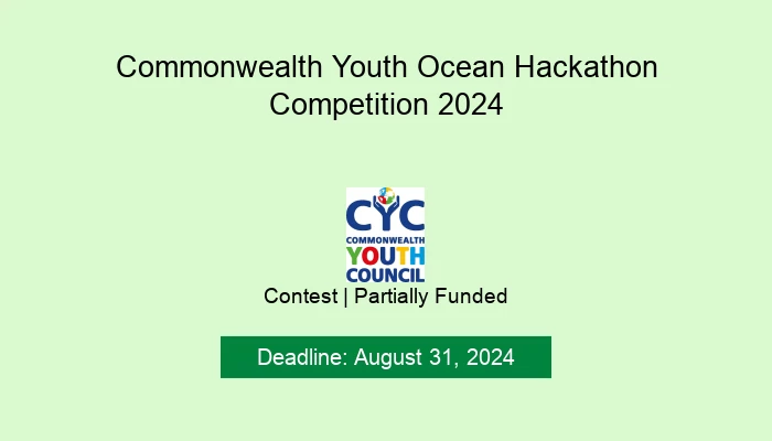 Commonwealth Youth Ocean Hackathon Competition 2024