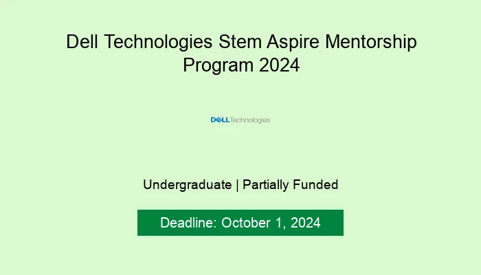 Dell Technologies Stem Aspire Mentorship Program 2024