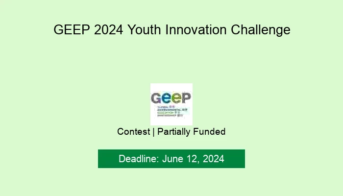 GEEP 2024 Youth Innovation Challenge