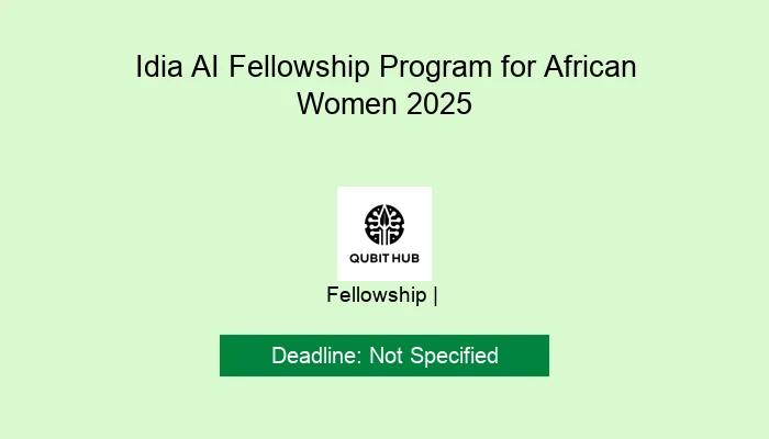 Idia AI Fellowship Program for African Women 2025