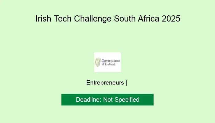 Irish Tech Challenge South Africa 2025