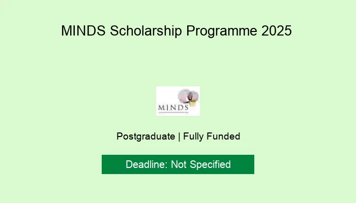 MINDS Scholarship Programme 2025