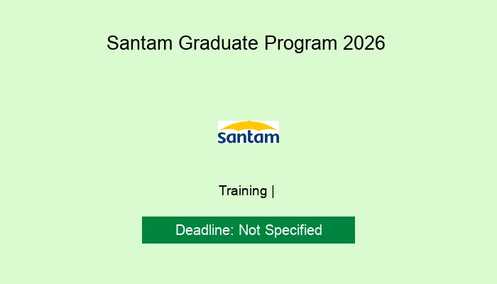 Santam Graduate Program 2026