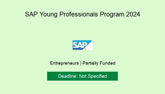 SAP Young Professionals Program 2024